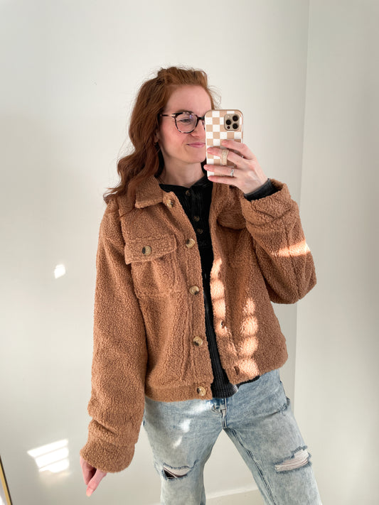 Teddy Bear Sherpa Jacket