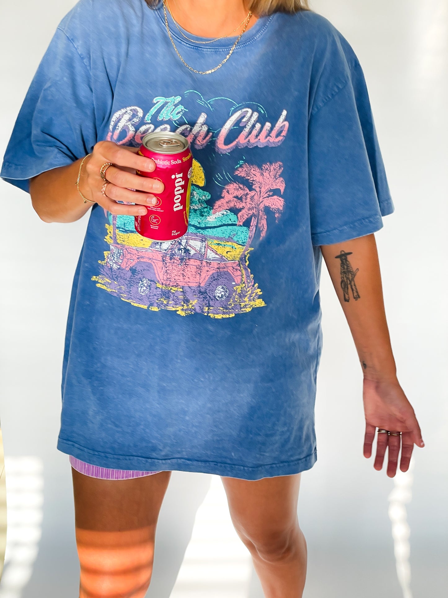 The Beach Club Vintage Graphic Tee