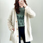 Textured Hooded Cardigan