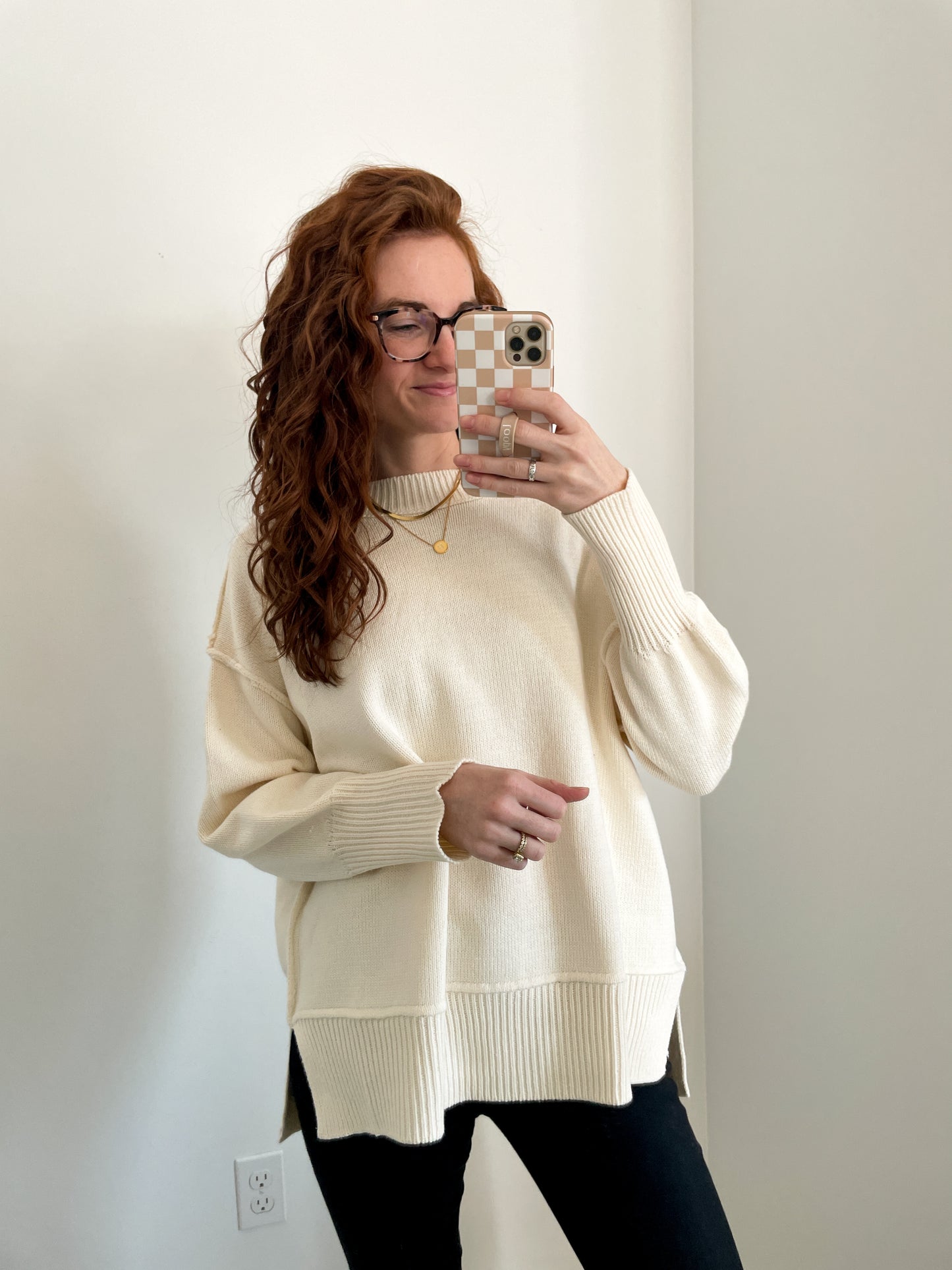 Pinewoods Sweater | Cream