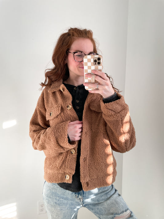 Teddy Bear Sherpa Jacket