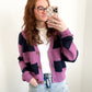 Cambridge Striped Cardigan Sweater