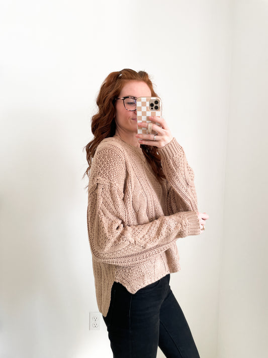 Brown Sugar Sweater | Oat