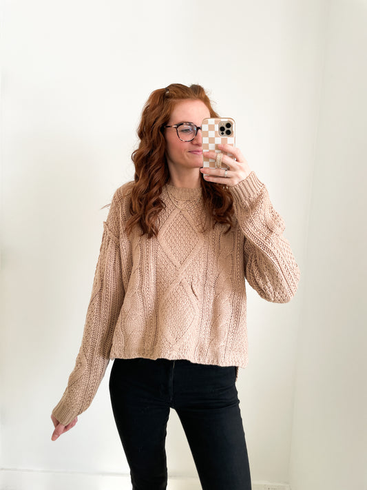 Brown Sugar Sweater | Oat