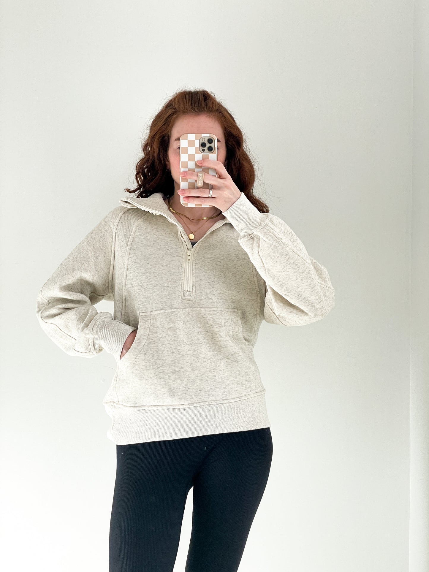 Carley Pullover - Heathered Bone