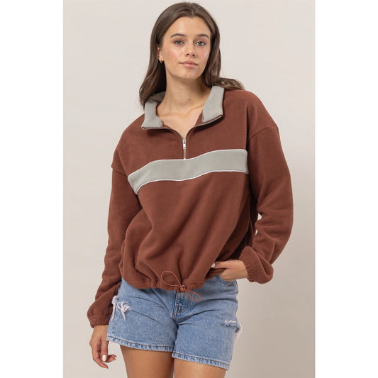 Brownie Fleece Pullover